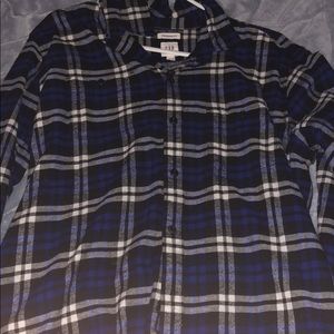 Gap flannel button up